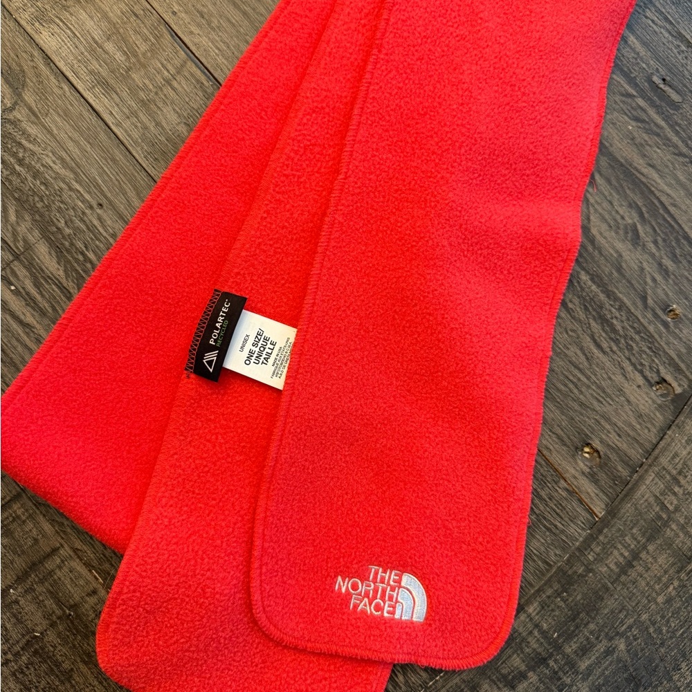 The North Face Pink Fleece Scarf